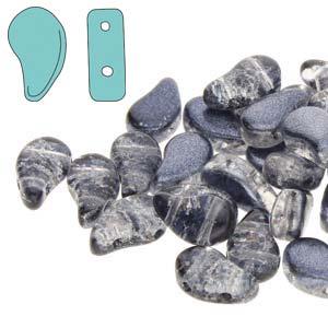 Paisley Duo - Slushy Licorice 8x5mm, 10 gram Hilmas Pyssel