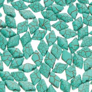 Matubo Gemduo - Ionic Turquoise Green/Brown 8x5mm, 10 gram Matubo