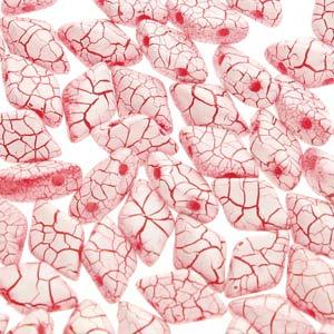 Matubo Gemduo - Ionic White/Red 8x5mm, 10 gram Matubo
