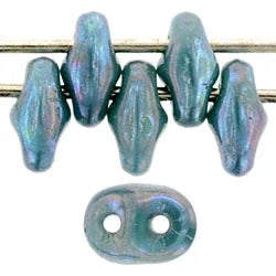SuperDuo - Nebula Opaque Turquoise 10 gram Matubo