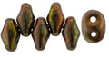 SuperDuo - Senegal Brown/Purple Opaque Red/Black 10 gram Matubo