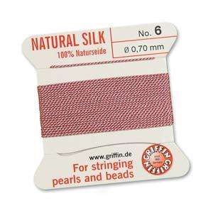 Griffin Silk - Mörk rosa strl 6, 1 förpackning Griffin