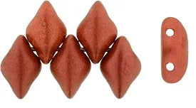 Matubo Gemduo - Matte Metallic Lava 8x5mm, 10 gram Matubo