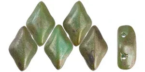 Matubo Gemduo - Matt Blue Turquoise Rembrandt 8x5mm, 10 gram Matubo