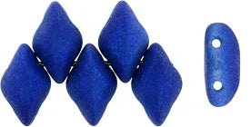 Matubo Gemduo - Metalust Matte Crown Blue 8x5mm, 10 gram Matubo