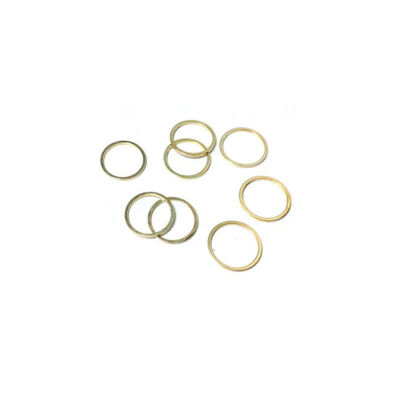 Cirkel Bronsfärgad - 15mm 1 styck Grekisk Metall