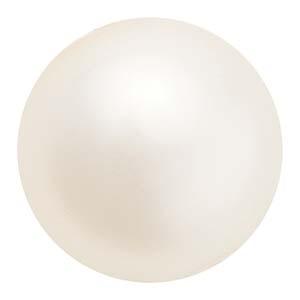 Preciosa Pearl Round - Maxima Light Creamrose 6 mm, 40- pack Preciosa
