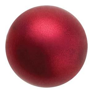 Preciosa Pearl Round - Maxima Bordeaux 6 mm, 1 sträng Preciosa