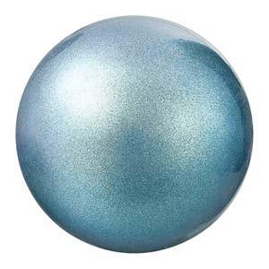 Preciosa Pearls Rund - Maxima Pearlescent Blue 6 mm, 1 sträng Preciosa