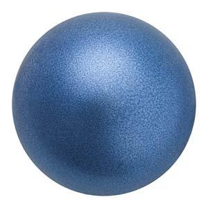 Preciosa Pearl Round - Maxima Blue 8 mm, 1 sträng Preciosa