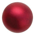 Preciosa Pearl Round - Maxima Bordeaux 8 mm, 1 sträng Preciosa