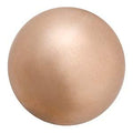 Preciosa Pearl Round - Maxima Bronze 8 mm, 1 sträng Preciosa