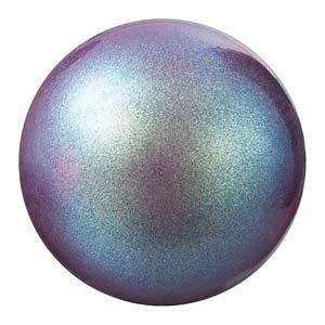 Preciosa Pearl Round - Maxima Pearlescent Violet 8 mm, 1 sträng Preciosa