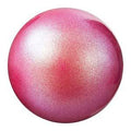 Preciosa Pearl Round - Maxima Pearlescent Red 8 mm, 1 sträng Preciosa