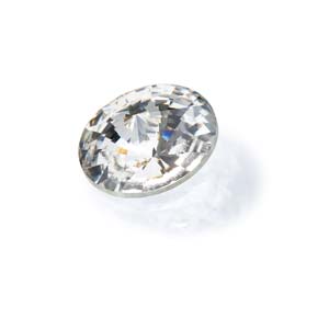 Preciosa Rivoli Maxima 47SS - Crystal 10,7mm, 1 styck Preciosa