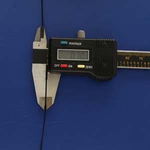 Opelon Elastisk Tråd - Svart 0,7mm 25m Beadsmith