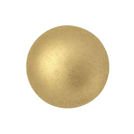 Cabochon par Puca® - Light Gold Matte 18 mm, 1 styck Les perles par Puca® - Paris