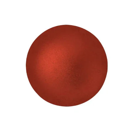 Cabochon par Puca® - Red Metallic Matt 18 mm, 1 styck Les perles par Puca® - Paris