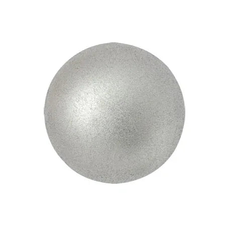 Cabochon par Puca® - Silver Aluminium Matte 18 mm, 1 styck Les perles par Puca® - Paris