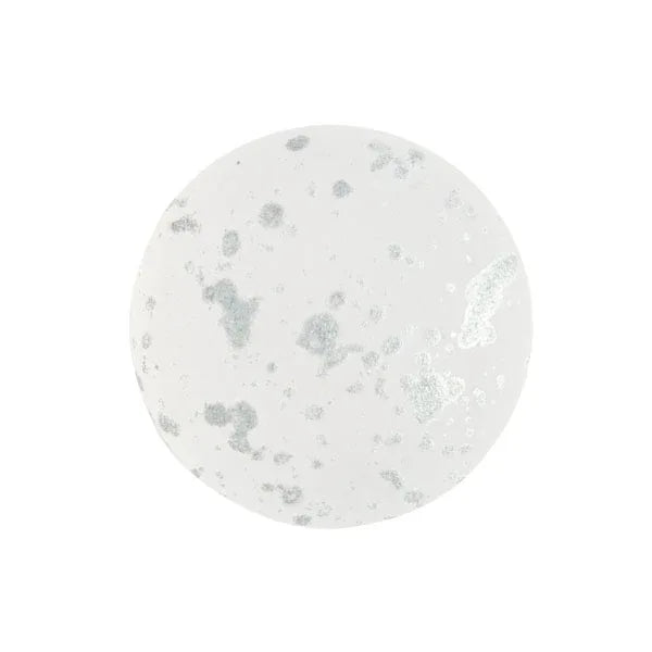 Cabochon par Puca® - Crystal Matte Splash Silver 25 mm, 1 styck Les perles par Puca® - Paris