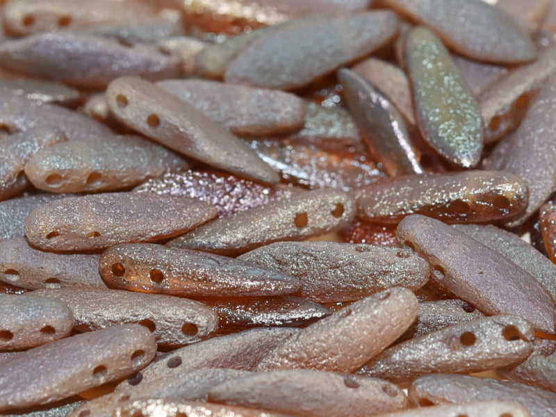 2-hole Dagger - Etched Crystal Full Celsian 5x16mm, 10-pack Hilmas Pyssel