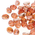 Baroque Cabochon - Crystal Sunset Oval 8x6mm 2-håls 10-pack Hilmas Pyssel