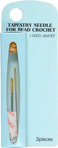 Tapestry Needle - Tulip for bead crochet 3-pack Tulip