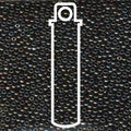 Miyuki Seed Beads - Met Iris Brown 11/0, 24 gram Miyuki