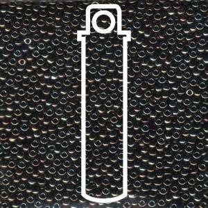 Miyuki Seed Beads - Met Iris Brown 11/0, 24 gram Miyuki