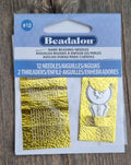 Pärlnålar Beadalon - Nummer 10 Hård Nålar 12-Pack Beadalon