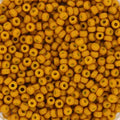 Miyuki Seed beads - Opaque Matte Mustard 11/0, 10 gram Miyuki