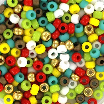 Miyuki Seed Beads - Happy Together Mix 8/0, 10 gram Miyuki