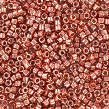 Miyuki Delica - Duracoat Galvanized Rose Gold 11/0, 5 gram Miyuki