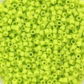 Miyuki Delica - Opaque Matte Chartreuse 11/0, 5 gram Miyuki