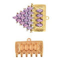 Cymbal Element - Kalyvari VI Rose Gold Plated 1 styck Beadsmith