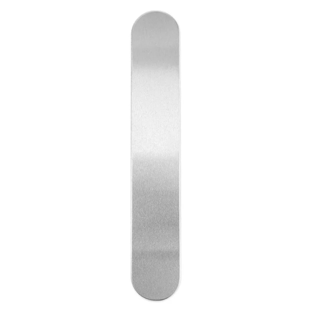 ImpressArt - 1" Manschettarmband Stämplingsämnen, Aluminium 14g 5 st ImpressArt