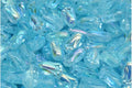 Tulip Bud Beads - Aqua AB 12x8mm, 20-pack Hilmas Pyssel