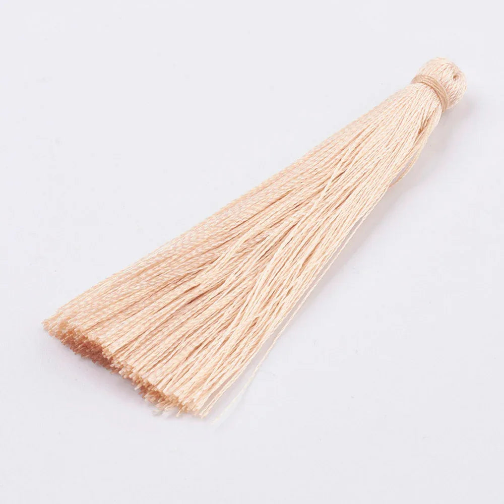 Hänge tassel polyester - Vete 65-74mm 1 styck Hilmas Pyssel