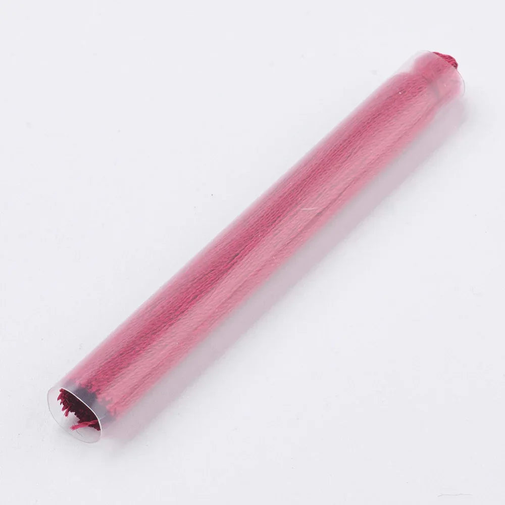 Hänge Tassel Polyester - Mörkröd 65mm 1 styck Hilmas Pyssel