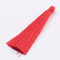 Hänge Tassel Polyester - Röd 65mm 1 styck Hilmas Pyssel