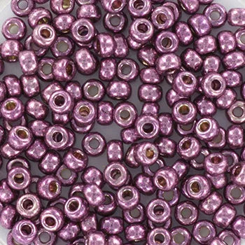 Miyuki Seed Beads - Duracoat Galvanized Eggplant 8/0, 10 gram Miyuki