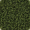 Miyuki Delica - Opaque Matte Luster Olive 15/0, 3 gram Miyuki