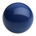 Preciosa Pearl Round - Maxima Navy Blue 6 mm, 1 sträng Preciosa