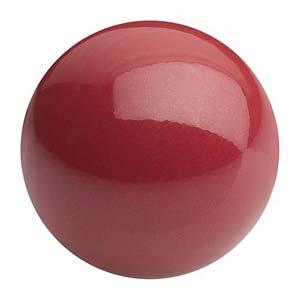 Preciosa Pearl Round - Maxima Cranberry 6 mm, 1 sträng Preciosa