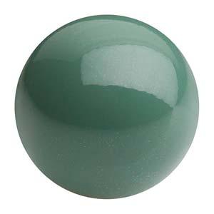 Preciosa Pearl Round - Maxima Sage 6 mm, 1 sträng Preciosa