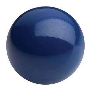 Preciosa Pearl Round - Maxima Navy Blue 8 mm, 1 sträng Preciosa
