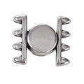 Cymbal Element - Ateni IV Antique Silver Plated lås 1 styck Beadsmith
