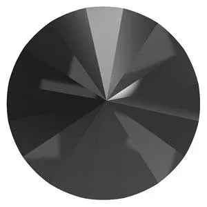 Preciosa Rivoli Maxima 47SS - Jet 10,7mm, 1 styck Preciosa