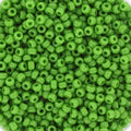 Miyuki Seed Beads - Opaque Green 11/0, 10 Gram Miyuki