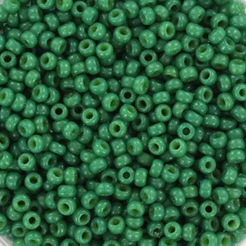 Miyuki Seed Beads - Duracoat Opaque Spruce 11/0, 10 gram Miyuki